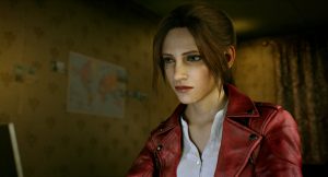 Claire em Resident Evil: No Escuro Absoluto (Infinite Darkness)